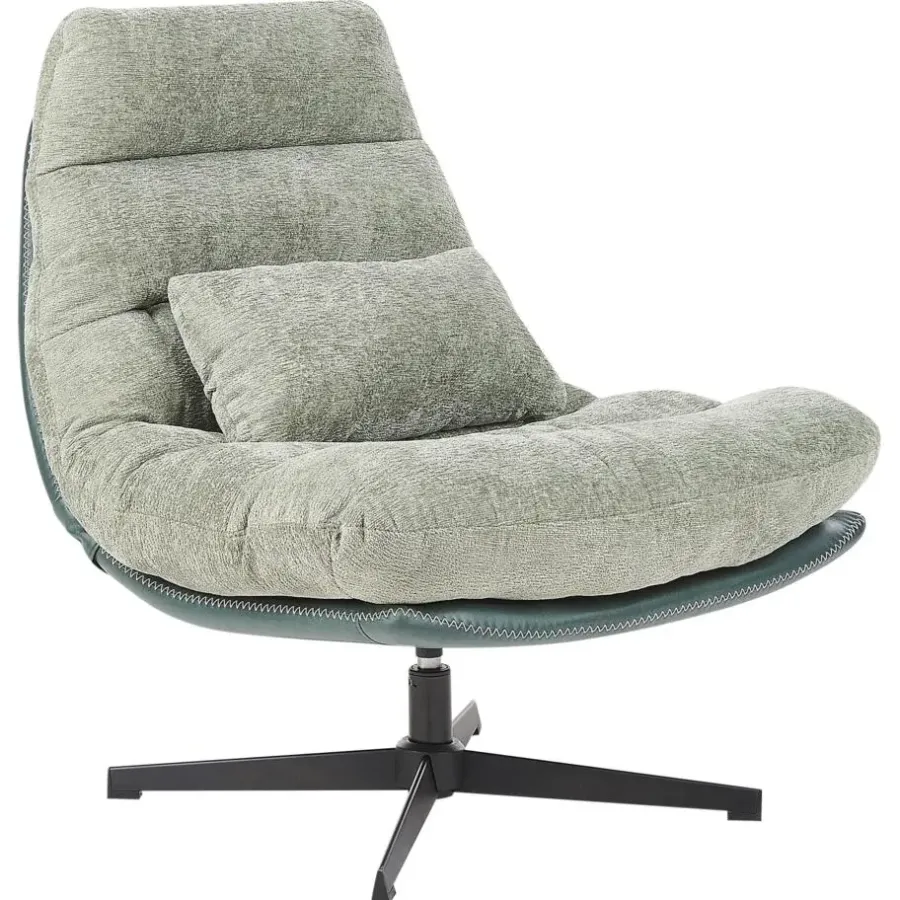 Beliani TOVIK - Fauteuil - Groen - Stof