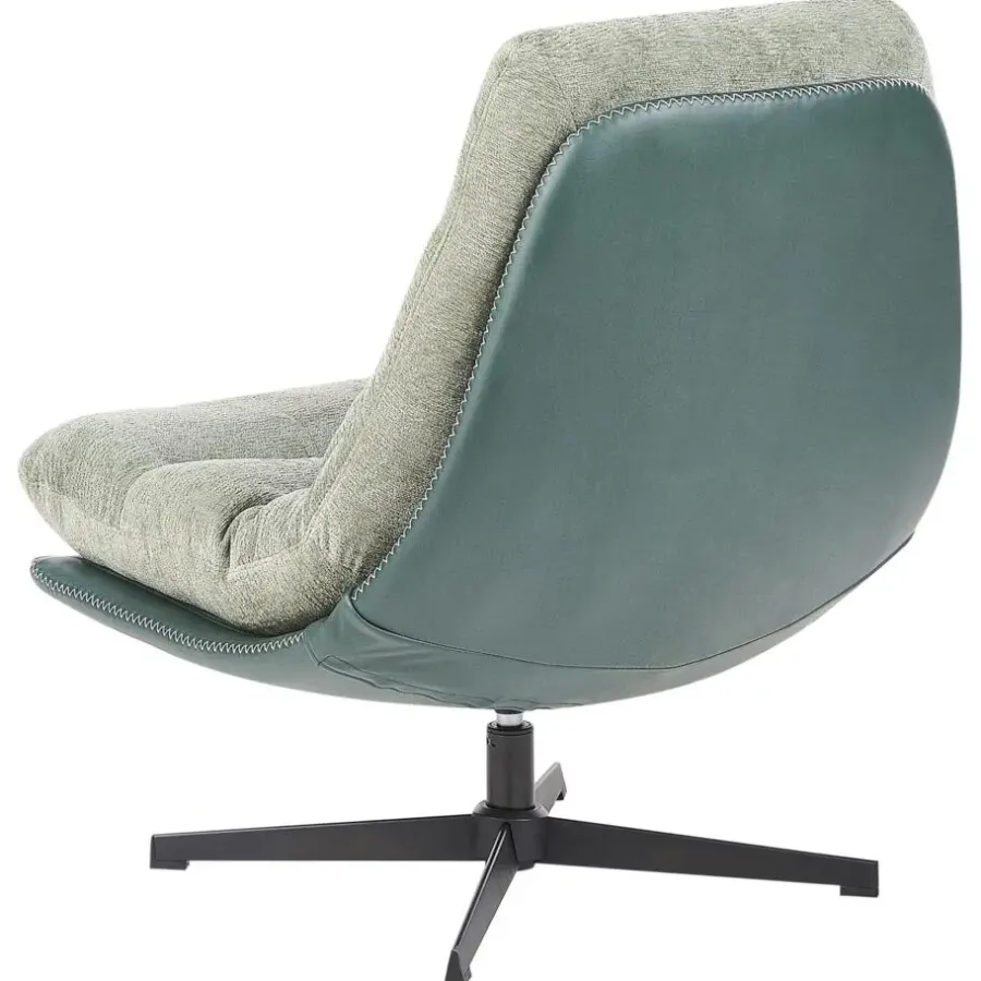 Beliani TOVIK - Fauteuil - Groen - Stof