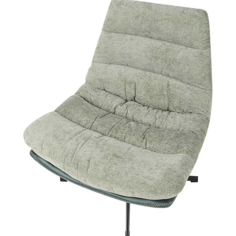 Beliani TOVIK - Fauteuil - Groen - Stof