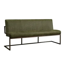 Eetkamerbanken-Tower living Eetkamerbank Ferro Groen 135x65x87cm