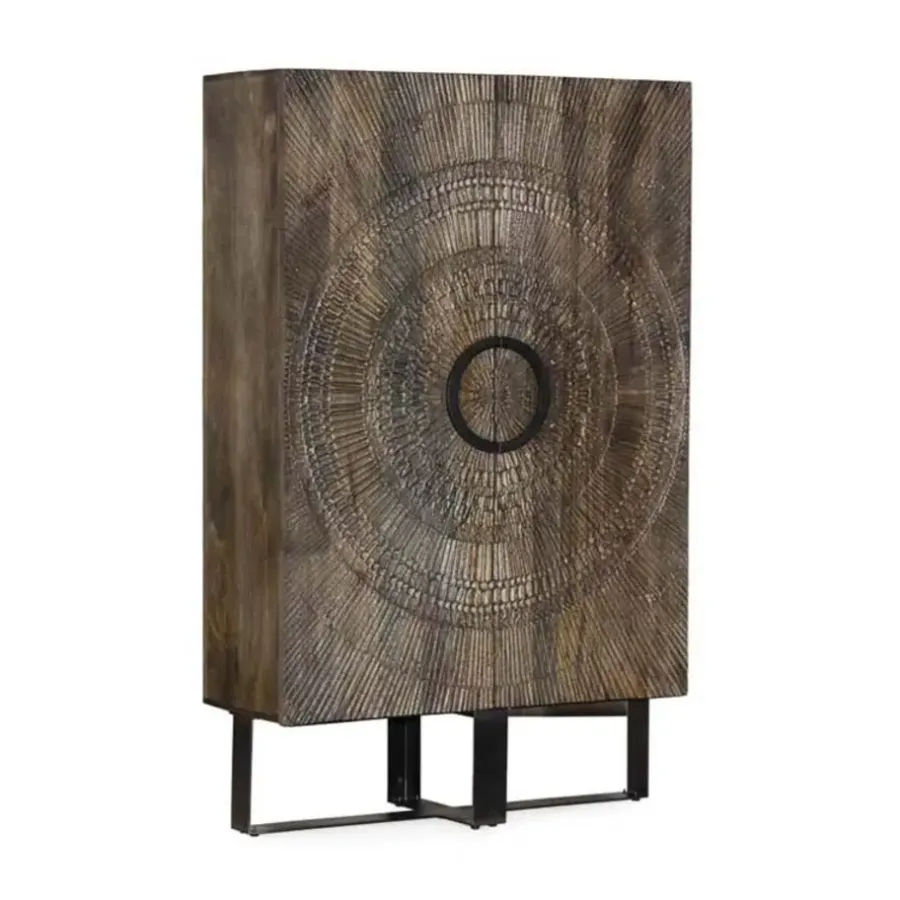 Wandkasten-Tower living Padua wandkast manghout 2 deurs 120x48x190cm