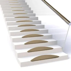 Trapmatten-Vica International Trapmaantje Spurt - Beige - 20x56 cm - 15 Stuks
