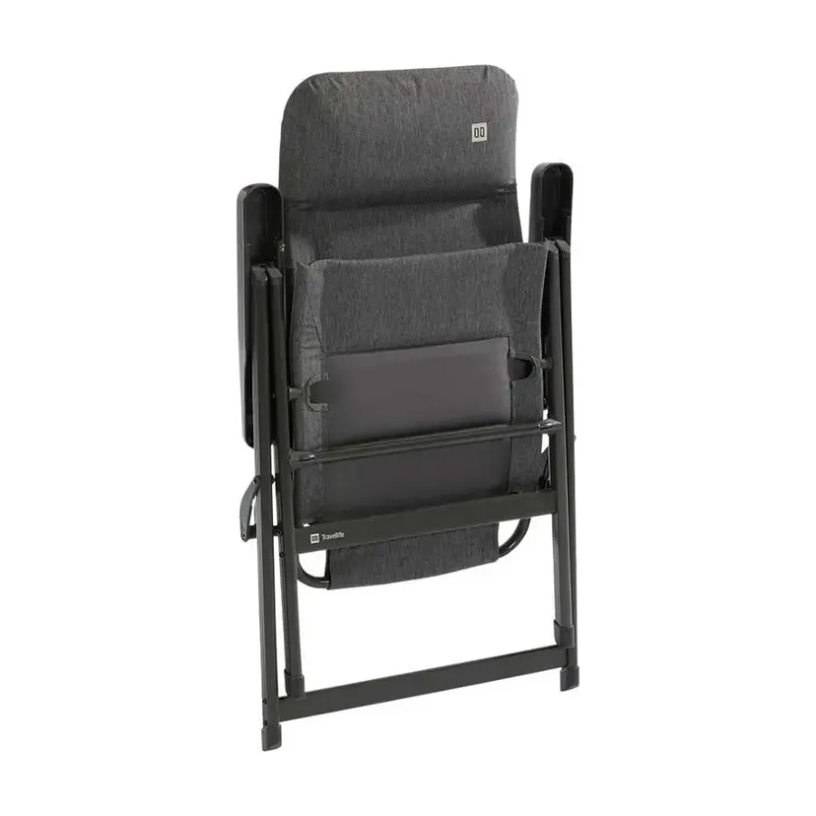 Kamperen En Outdoor-Travellife Lago standenstoel - stormy grey