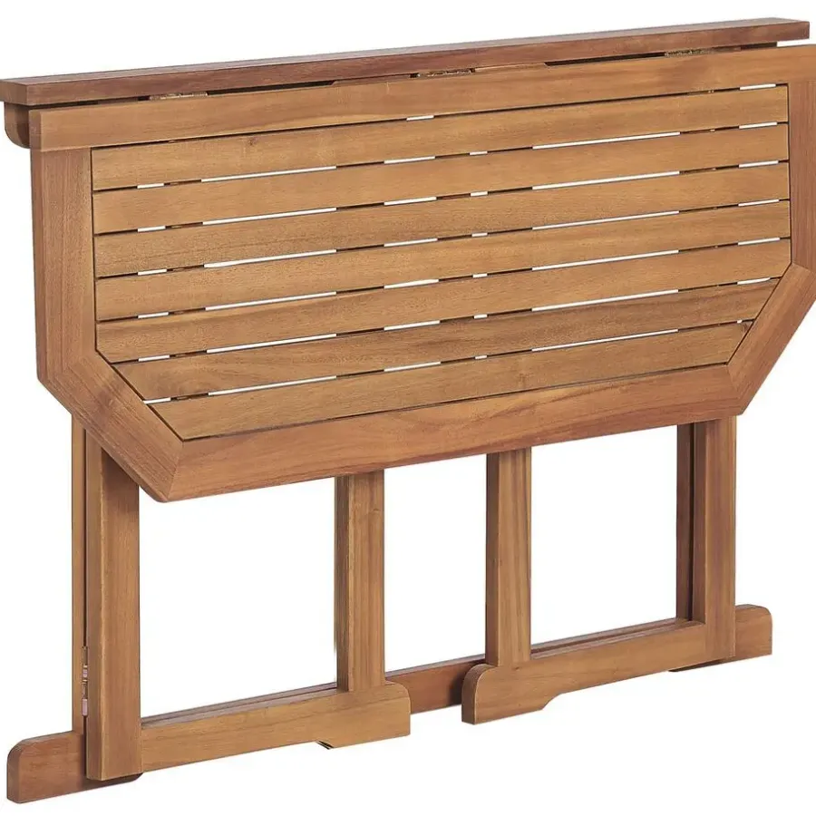 Beliani TREIA - Tuinset voor 4 - Lichte houtkleur - Acaciahout