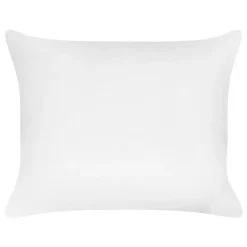 Hoofdkussens-Beliani TRIGLAV - Hoofdkussen set van 2 - Wit - 50 x 60 cm - Laag - Polyester