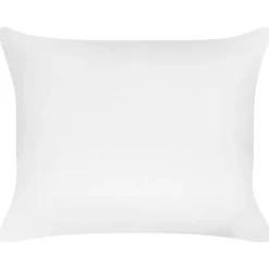 Hoofdkussens-Beliani TRIGLAV - Hoofdkussen set van 2 - Wit - 50 x 60 cm - Laag - Polyester