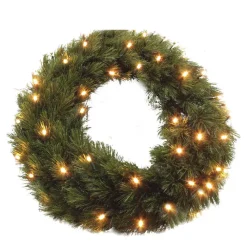 Kerstverlichting-Triumph Tree Forest Frosted Kerstkrans met Verlichting - Ø60 cm