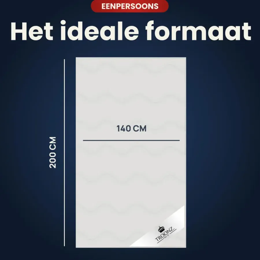 Troonz Dekbed Portofino - 4 Seizoenen - Tweepersoons dekbed - 140x200