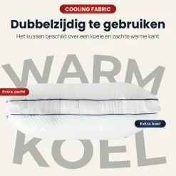 Troonz BV Troonz Hoofdkussen Dreamscape Plus - Ergonomisch - 60 x 70
