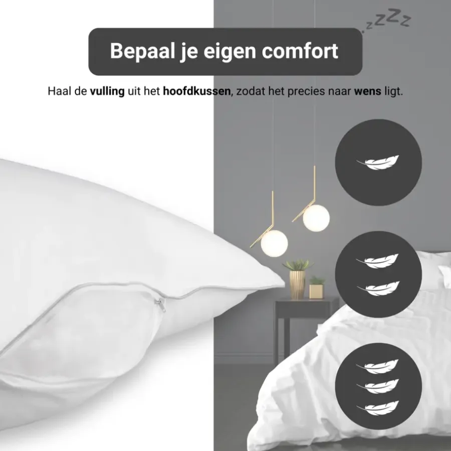 Troonz Hoofdkussen Two - Comfortabel en Ademend