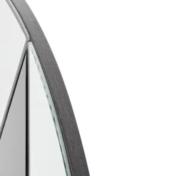 Leen Bakker TROUVILLE - Wandspiegel - Goud/Zwart - 80 cm - Glas
