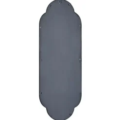 Spiegels-Beliani TROUY - Wandspiegel - Zwart- 32 x 102 cm - Metaal