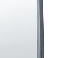 Spiegels-Beliani TROUY - Wandspiegel - Zwart- 32 x 102 cm - Metaal