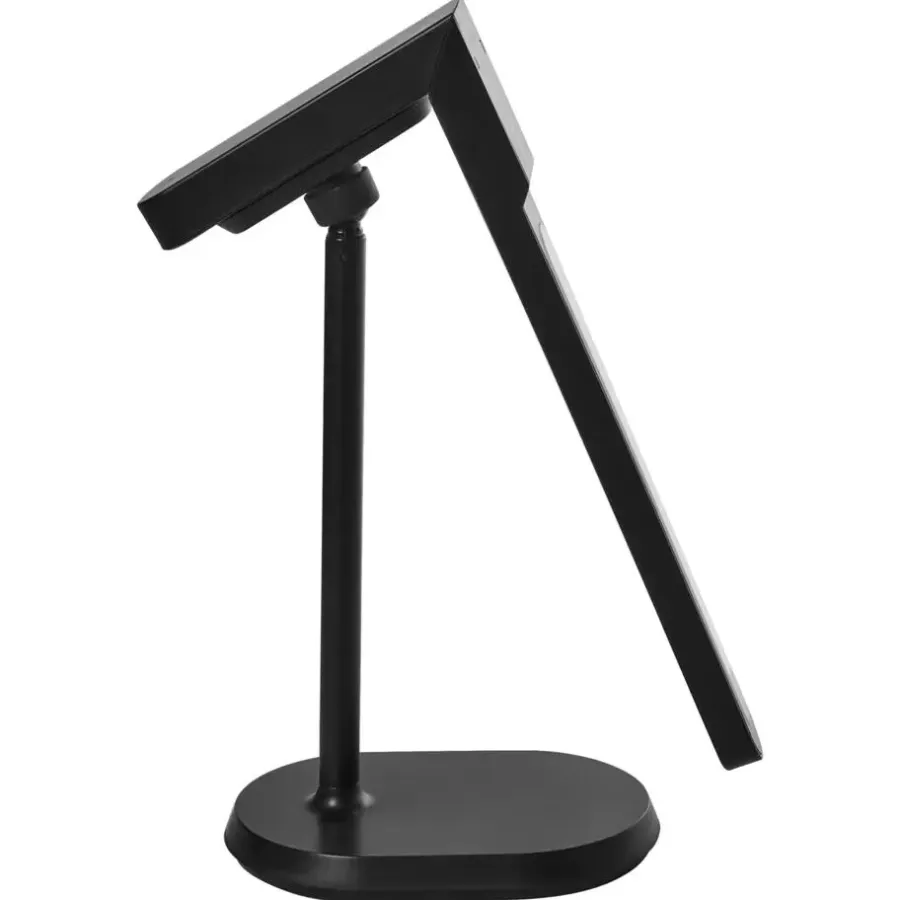 Leen Bakker TUCANA - Bureaulamp LED - Zwart - Synthetisch materiaal