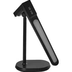 Leen Bakker TUCANA - Bureaulamp LED - Zwart - Synthetisch materiaal