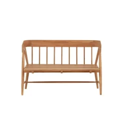 Fjôrd Tuinbank Naturel Teakhout - 132x132x85cm - Split
