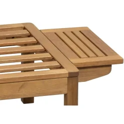 Tuinbanken-Le Sud Tuinbank Orleàns Brest - naturel/donkergroen - 61x157x61 cm