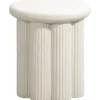 Leen Bakker Tuinbijzettafel Parga - zand - 45xØ40 cm