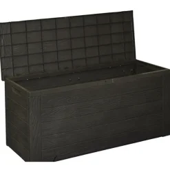 Kussenboxen-Merkloos Tuinkussen opbergbox - 120 cm - hout patroon - kussenbox