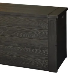 Kussenboxen-Merkloos Tuinkussen opbergbox - 120 cm - hout patroon - kussenbox