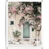 Tuindecoratie-Reinders Tuinposter Deur in Griekenland - 80 x 60cm - Beige