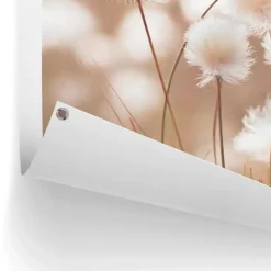 Tuindecoratie-Reinders Tuinposter Katoentak - 80 x 60cm - Beige
