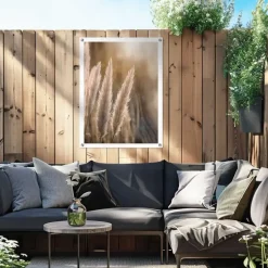 Reinders Tuinposter Pampas - 80 x 60cm - Beige