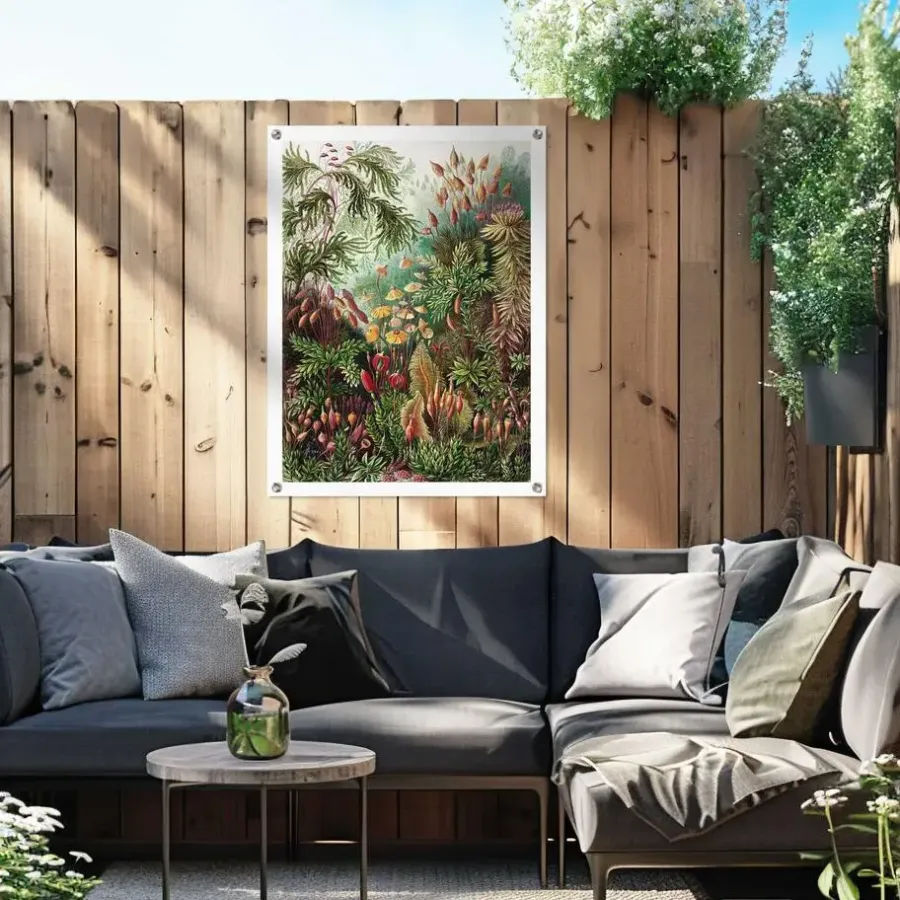 Reinders Tuinposter Sea Flora - 80 x 60cm - Groen