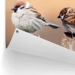 Reinders Tuinposter Vogels - 60 x 80cm - Beige