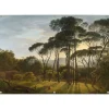 Tuindecoratie-Reinders Tuinposter Voogd Italiaans Landschap - 100 x 140cm - Groen