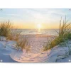 Tuindecoratie-Reinders Tuinposter Zonsondergang - 60 x 80cm - Beige