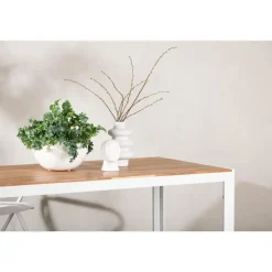 Tuintafels-Fjôrd Tuintafel Acaciahout/Metaal - 200x100x76cm - Bois