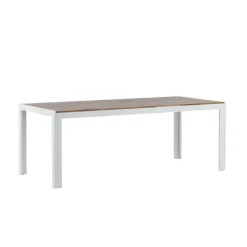 Tuintafels-Fjôrd Tuintafel Acaciahout/Metaal - 200x100x76cm - Bois