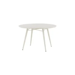 Fjôrd Tuintafel Beige Aluminium - 120x120x75cm - Lina