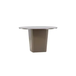 Tuintafels-Fjôrd Tuintafel Bruin Metaal - Ø120x75cm - Santa