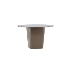 Tuintafels-Fjôrd Tuintafel Bruin Metaal - Ø120x75cm - Santa