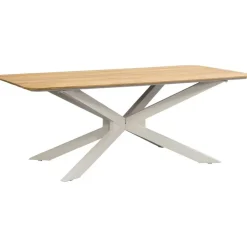 Tuintafels-Leen Bakker Tuintafel Perpignan - zand - 75x200x100 cm