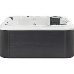 Beliani TULAROSA - Whirlpool buitenbad - Wit - 210 x 210 cm - Acryl