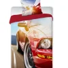 Kinderdekbedovertrekken-Merkloos Turbo Car Dekbedovertrek - Eenpersoons - 140 x 200 cm - Multi