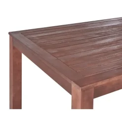 Beliani TUSCANIA - Tuintafel - Donkerhout - 100 x 180 cm - Eucalyptushout
