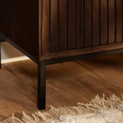 Tv Meubels-StarFurn Tv-meubel Bruin Hout - 165x45x55cm - Madison