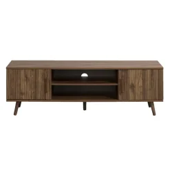 Tv Meubels-Leen Bakker TV-meubel Imre - walnoot - 45x140x40 cm