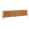 Tv Meubels-StarFurn Tv-meubel Naturel Hout - 210x45x55cm - Madison