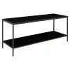 Tv Meubels-House Nordic Tv-Meubel Zwart - Metaal & Melamine - Kast Vita