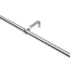 ACAZA Uitschuifbare Gordijnroede - Aanpasbaar - Stang van 90-170 cm - Zilver