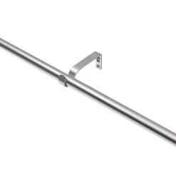 ACAZA Uitschuifbare Gordijnroede - Aanpasbaar - Stang van 90-170 cm - Zilver