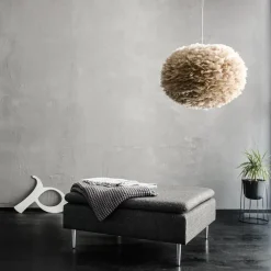 Leen Bakker Umage Eos Large lampenkap light brown - Ø 65 cm
