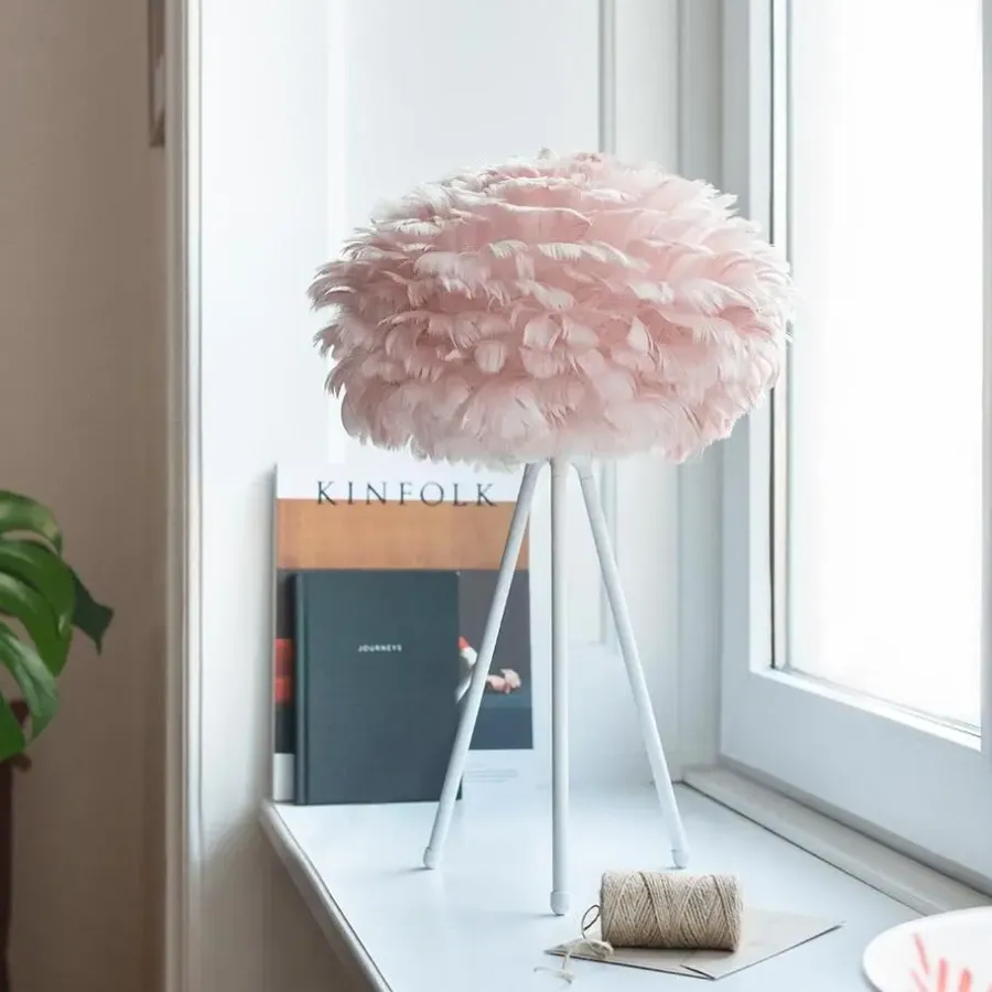 Lampenkappen-Leen Bakker Umage Eos Mini lampenkap light rose - Ø 35 cm