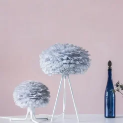 Leen Bakker Umage Eos Mini lampenkap light grey - Ø 35 cm