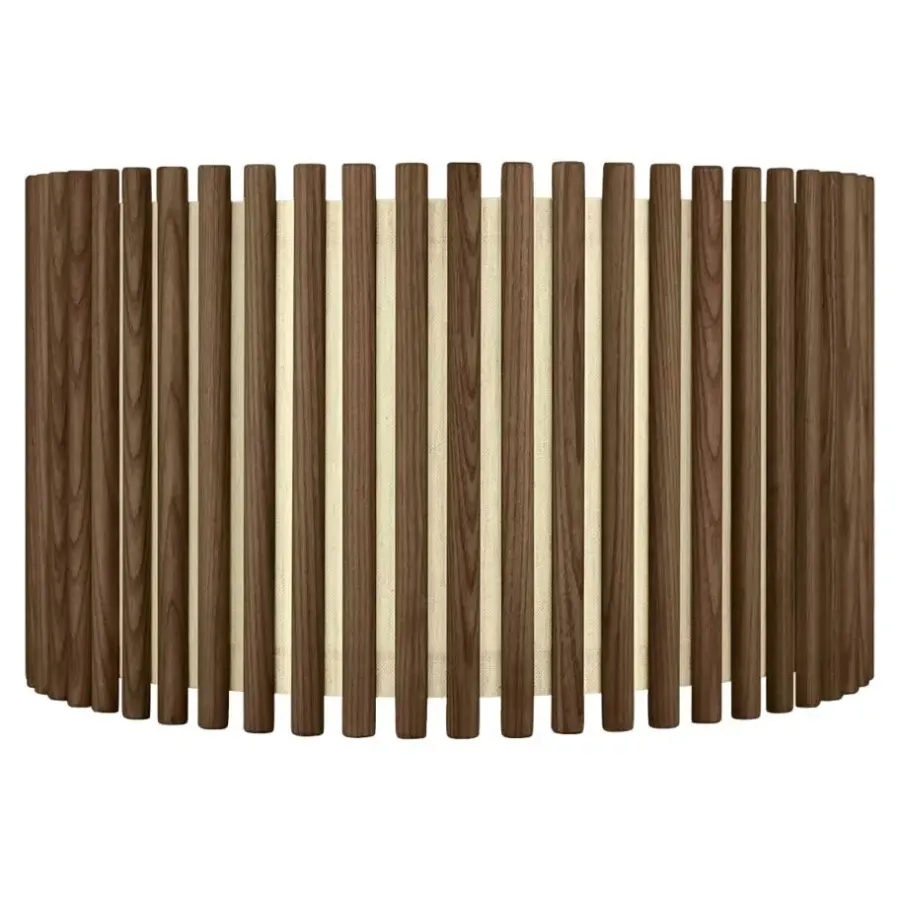 Lampenkappen-Leen Bakker Umage Komorebi Large Lampenkap Dark Oak